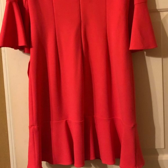 Lauren by Ralph Lauren Women's Crepe Ruffled - Picture 3 of 5